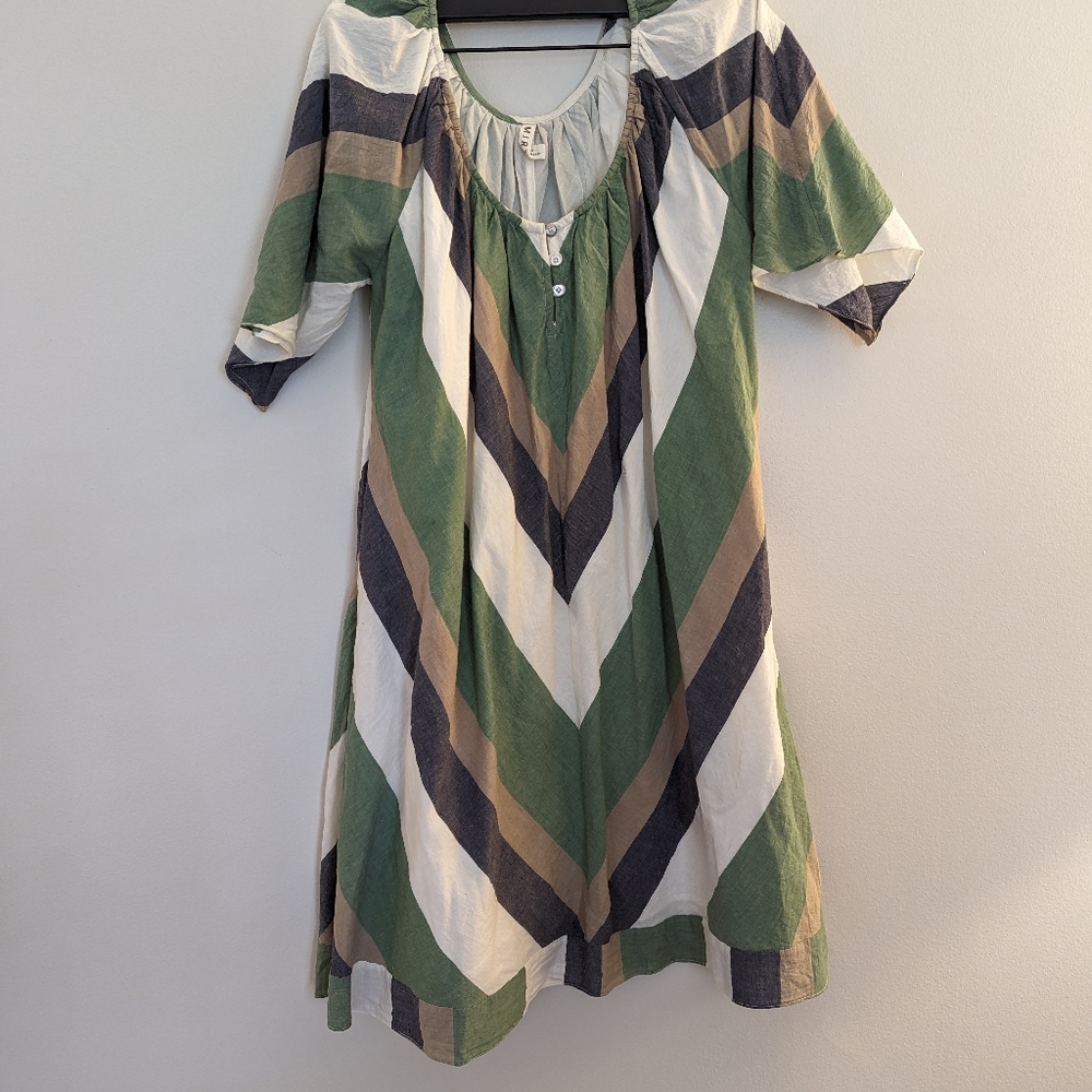 Mirth Dress XS in Camper Stripe
